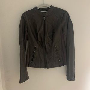 Express pleather jacket